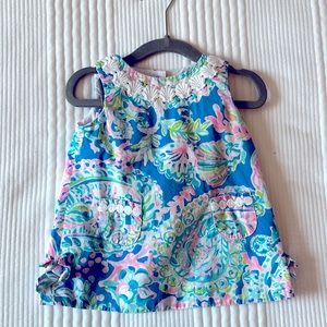 Lilly Pulitzer baby girl shift and romper set